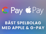 bäst casinon med apple och google pay