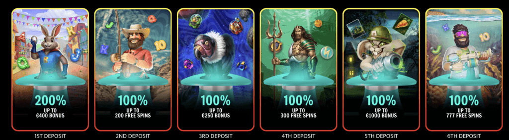 rabbitreel välkomstbonus